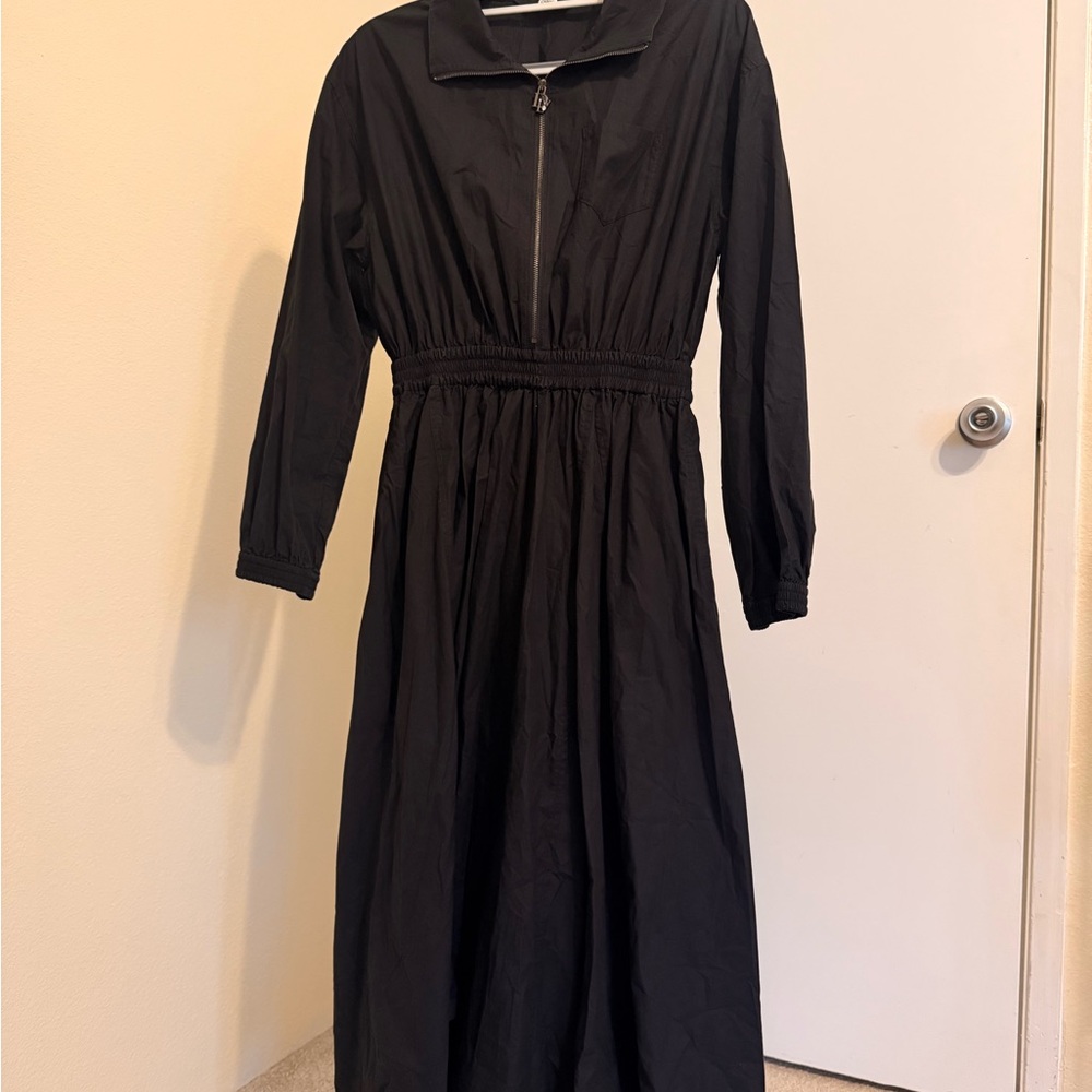 Chic Black Long Sleeve Dress